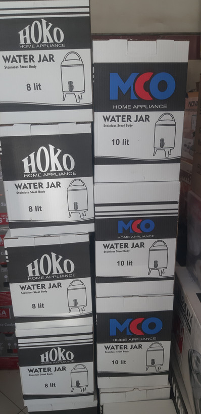 کلمن آب استیل پایه دار 10و 8 لیتری